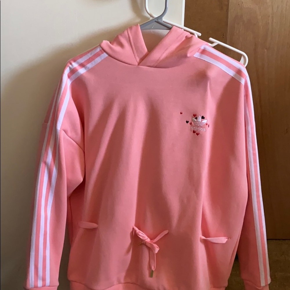Pink Adidas Hoodie